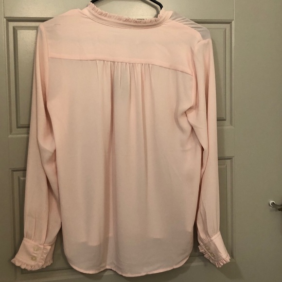 LOFT NWT Ruffled Blouse - Picture 2 of 4